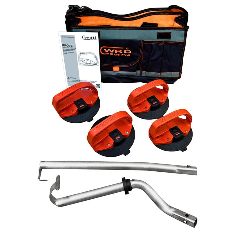 WRD-PRO7E-IS Windscreen Installation Kit 4 Vacuum Suction Cups